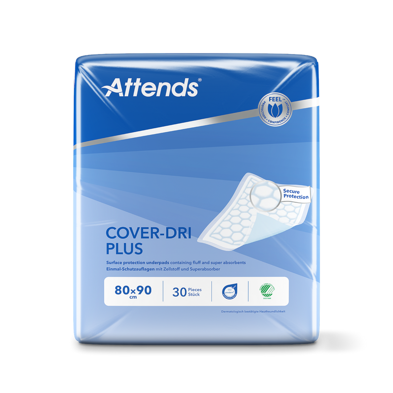 Attends Cover-Dri Plus Bed Pads (80x90cm)