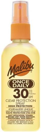 Malibu Once Daily Clear Protection Spray SPF30 (100ml)