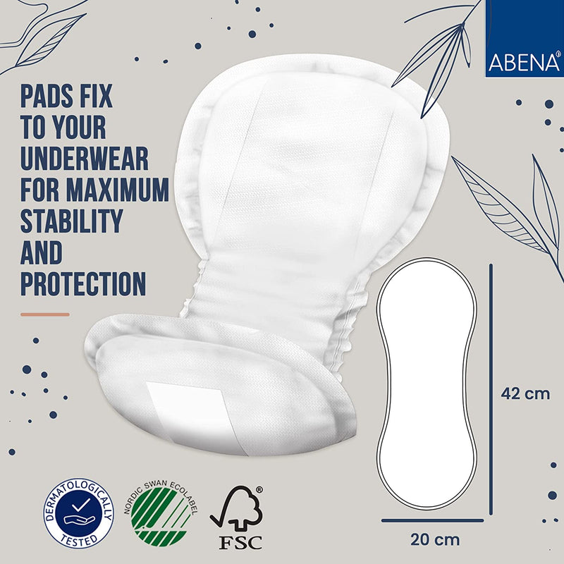Abena Premium Maternity Pads - Secure Adhesive Strip