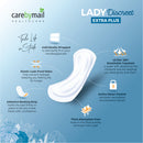 CarebyMail Lady Discreet Extra Plus Incontinence Pads for Women