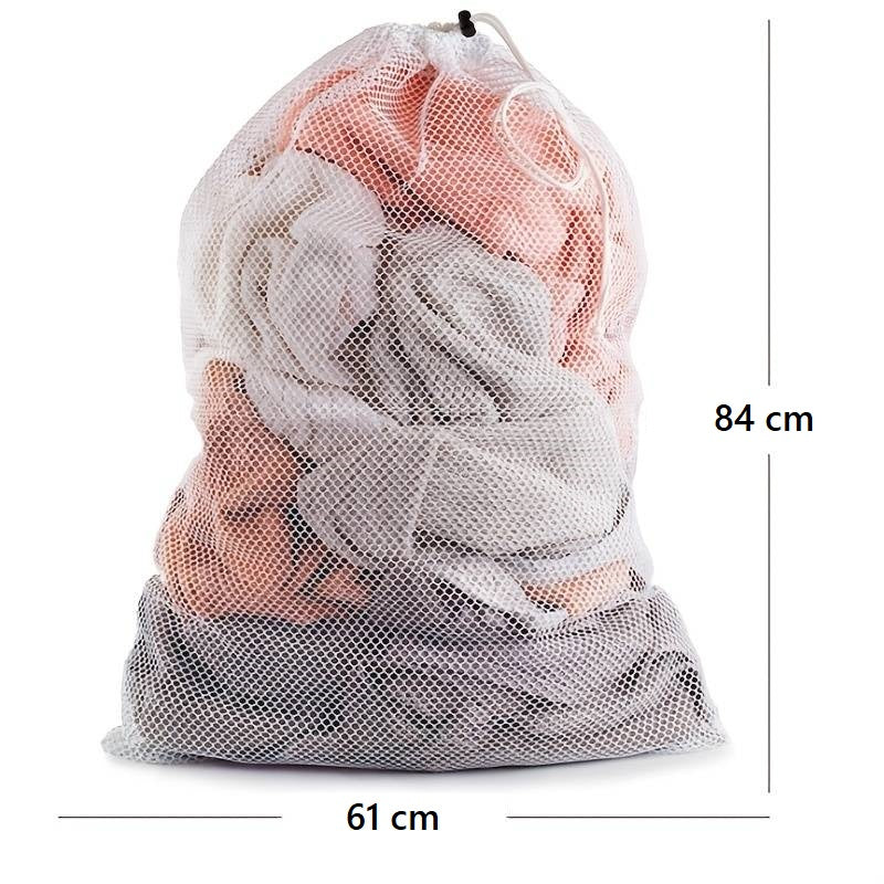 Heavy Duty Commercial Style Mesh Bag with Drawstring