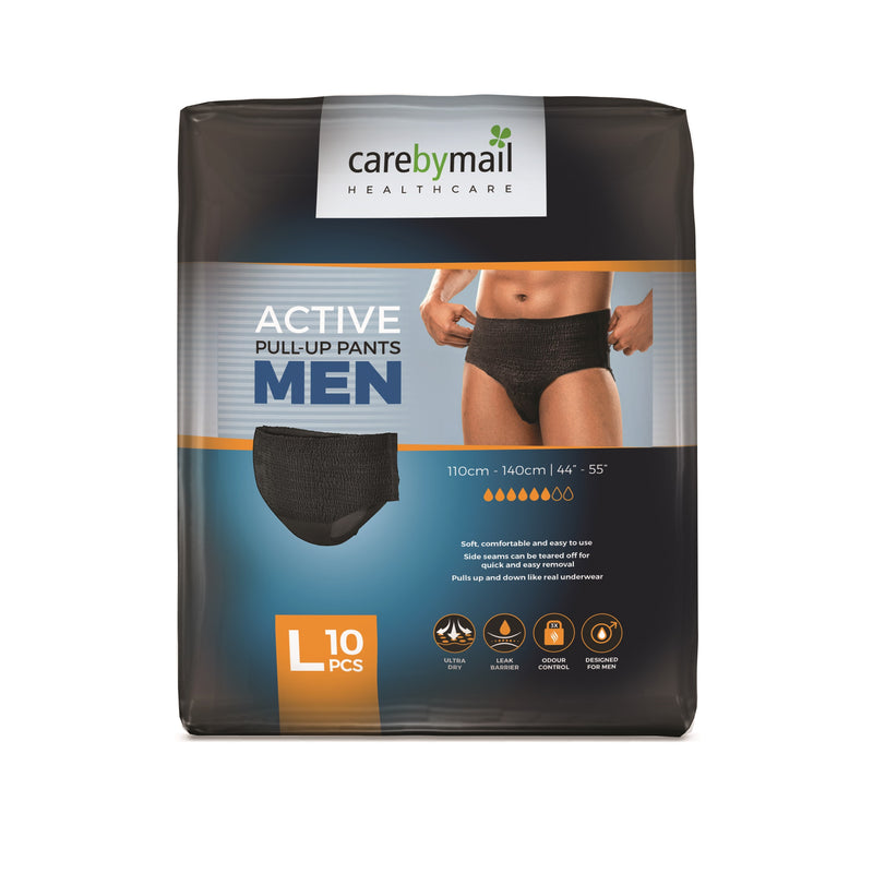 CarebyMail Men Active Fit Large Incontinence Pants