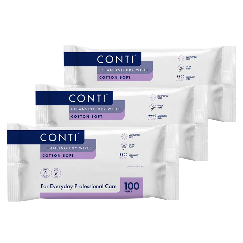 Conti So Soft Large Patient Cleansing Dry Wipes