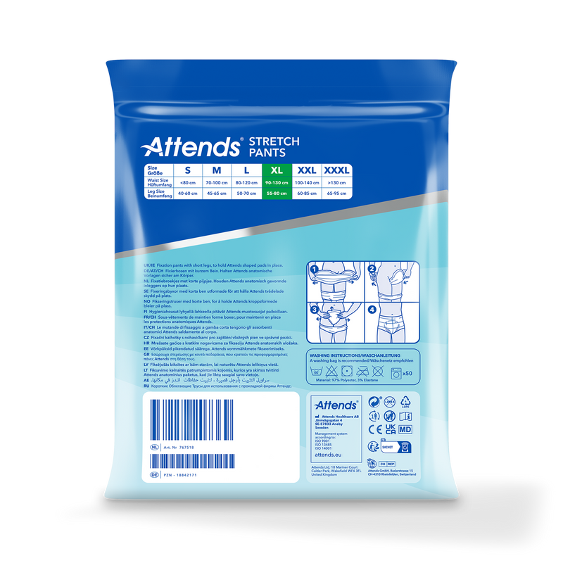 Attends Stretch Pants X-Large | Pack of 15