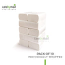 Z-Fold Paper Hand Towels | 2-Ply | White - 10 Sleeves of 150 Sheets (TOTAL of 1500)