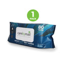 CarebyMail Wet Wipes for Adults - Large Cleansing Wet Wipes