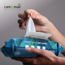 CarebyMail Wet Wipes for Adults - Large Cleansing Wet Wipes