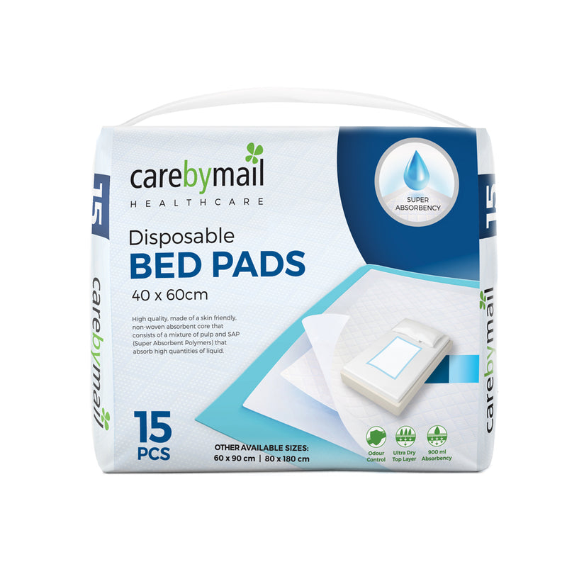 CarebyMail Disposable Incontinence Bed Pads (40x60cm)