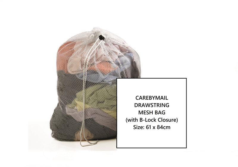 Heavy Duty Commercial Style Mesh Bag with Drawstring