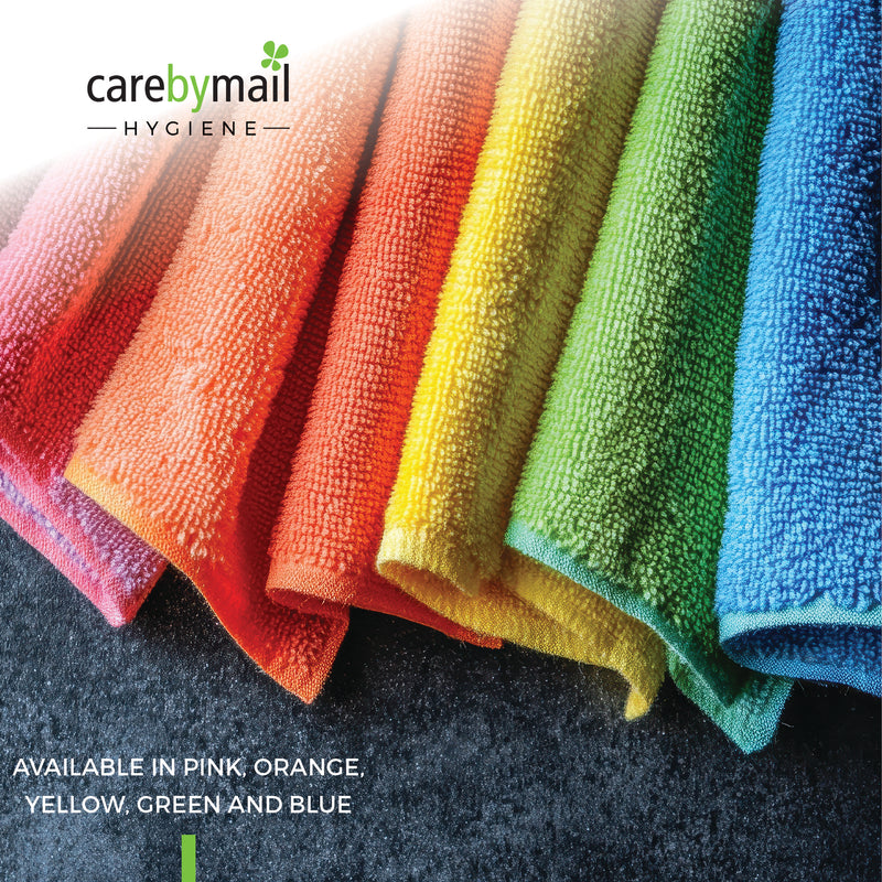 Microfibre Cleaning Cloths - 40 x 40cm - Pack of 10 Cloth