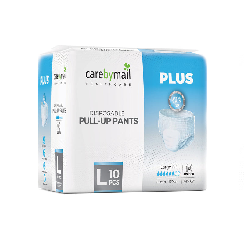 CarebyMail PLUS Large Incontinence Pull Up Pants