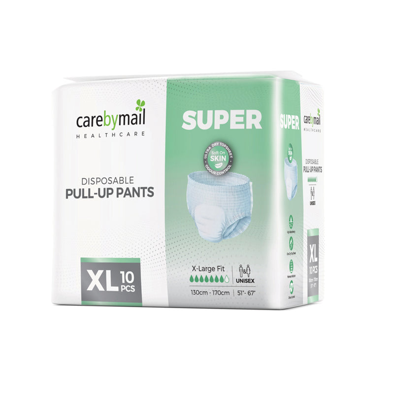 CarebyMail SUPER X-Large Incontinence Pull Up Pants