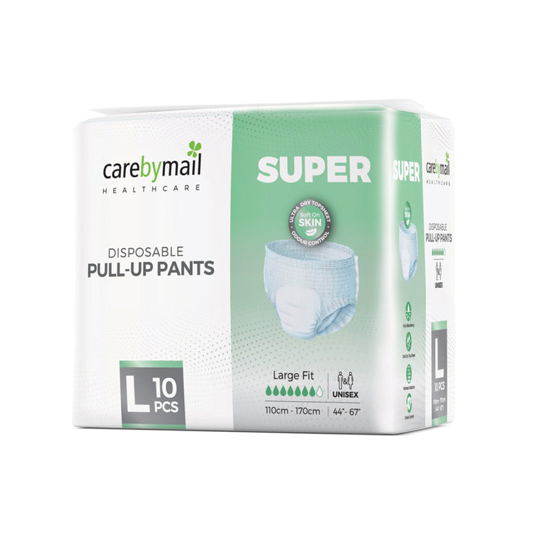 CarebyMail SUPER Large Incontinence Pull Up Pants