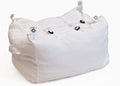 Commercial Linen Laundry Hamper Bag - WHITE