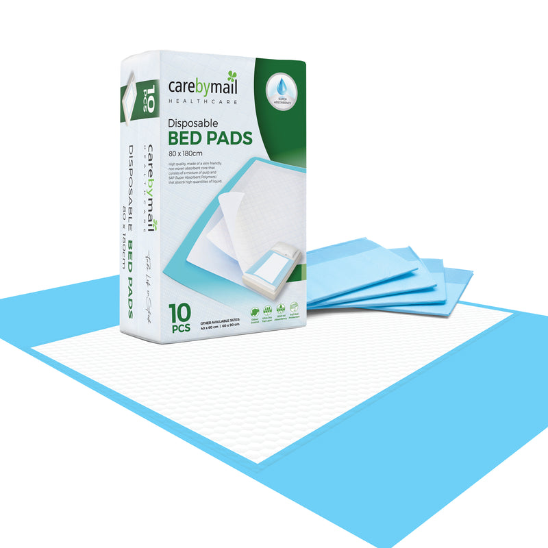 CarebyMail Disposable Incontinence Bed Pads (80x180cm)