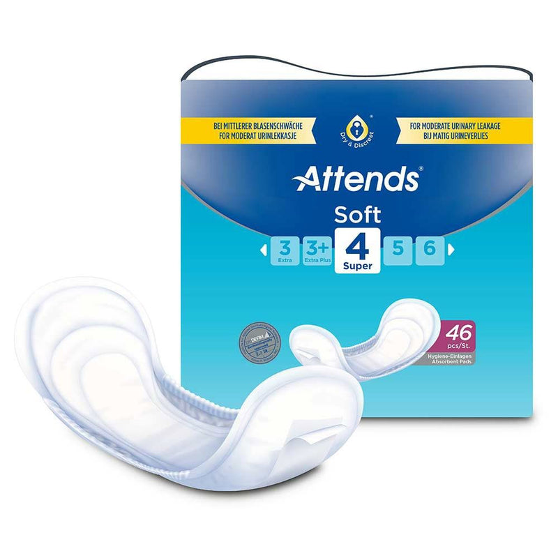Attends Soft 4 Incontinence Pads