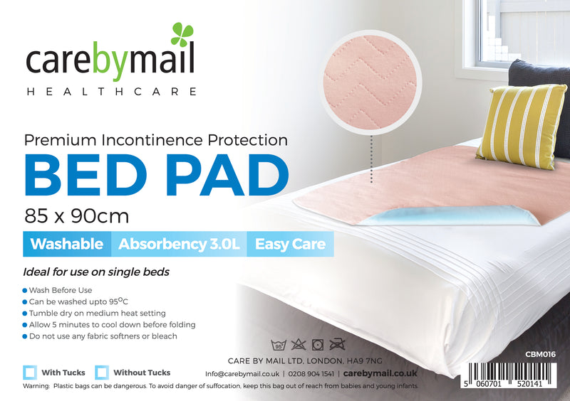 Washable Incontinence Bed Pads (85 x 90cm)