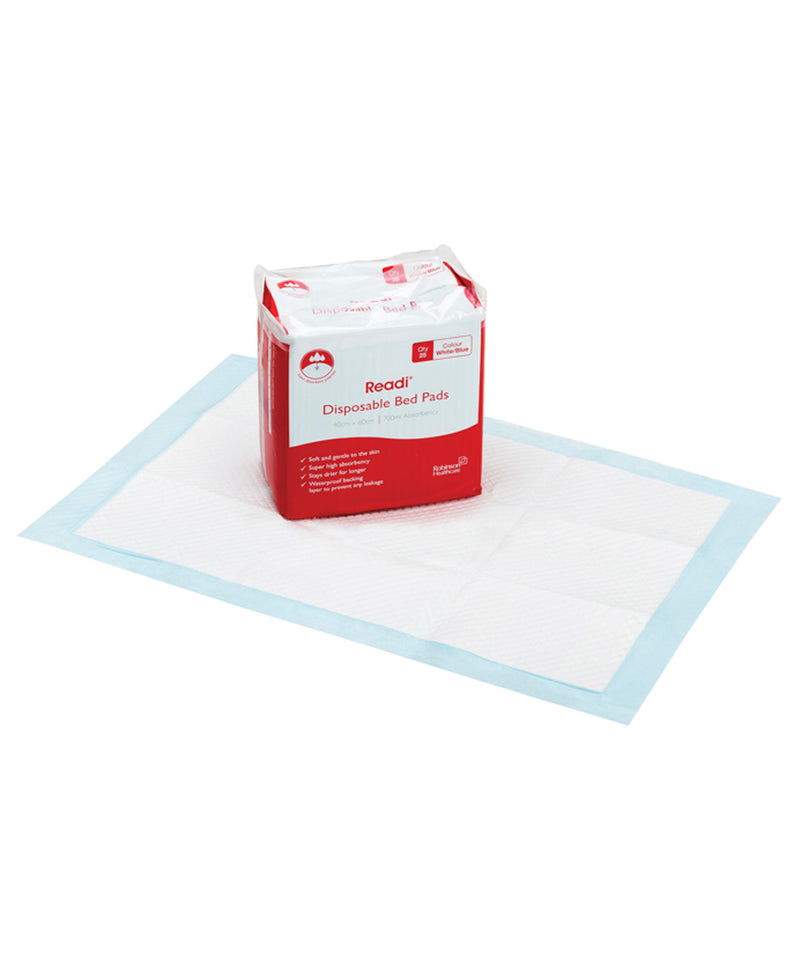 Readi Disposable Incontinence Bed Pads (40 x 60cm)