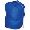 Drawstring Laundry Bag - BLUE