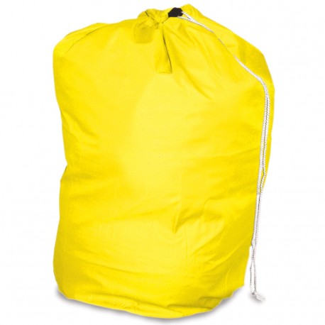 Drawstring Laundry Bag - YELLOW