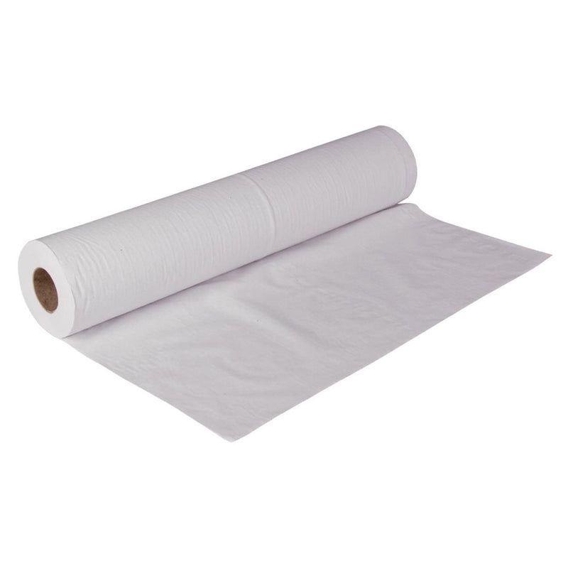 White Couch Roll 20 Inch - 2 Ply - 40m x 500mm - 1 ROLL