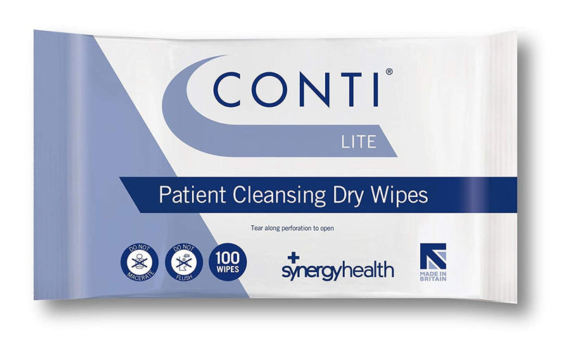 Conti Lite Patient Cleansing Dry Wipes