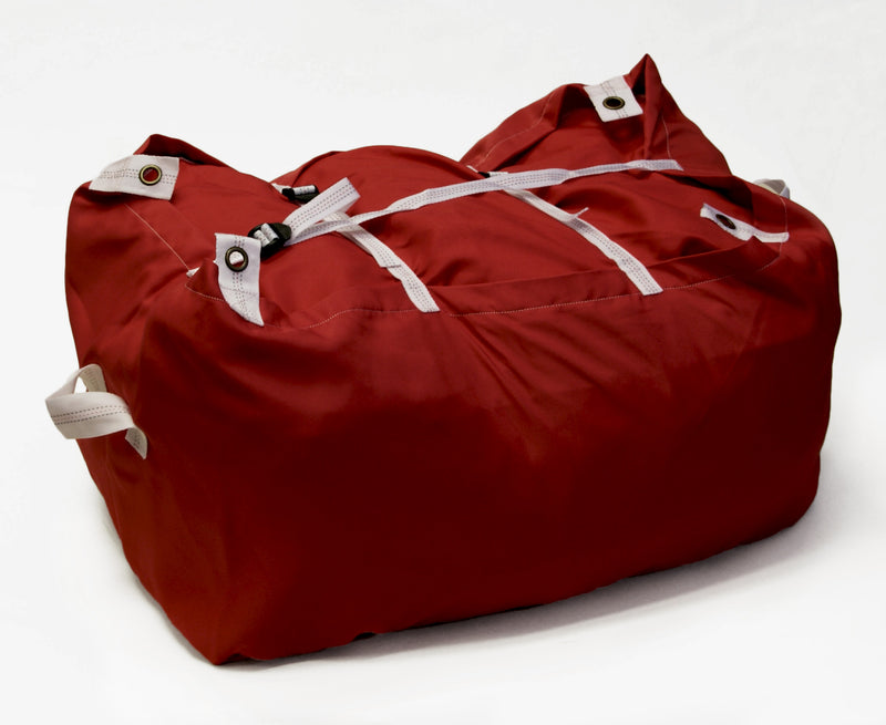 Commercial Linen Laundry Hamper Bag - MAROON
