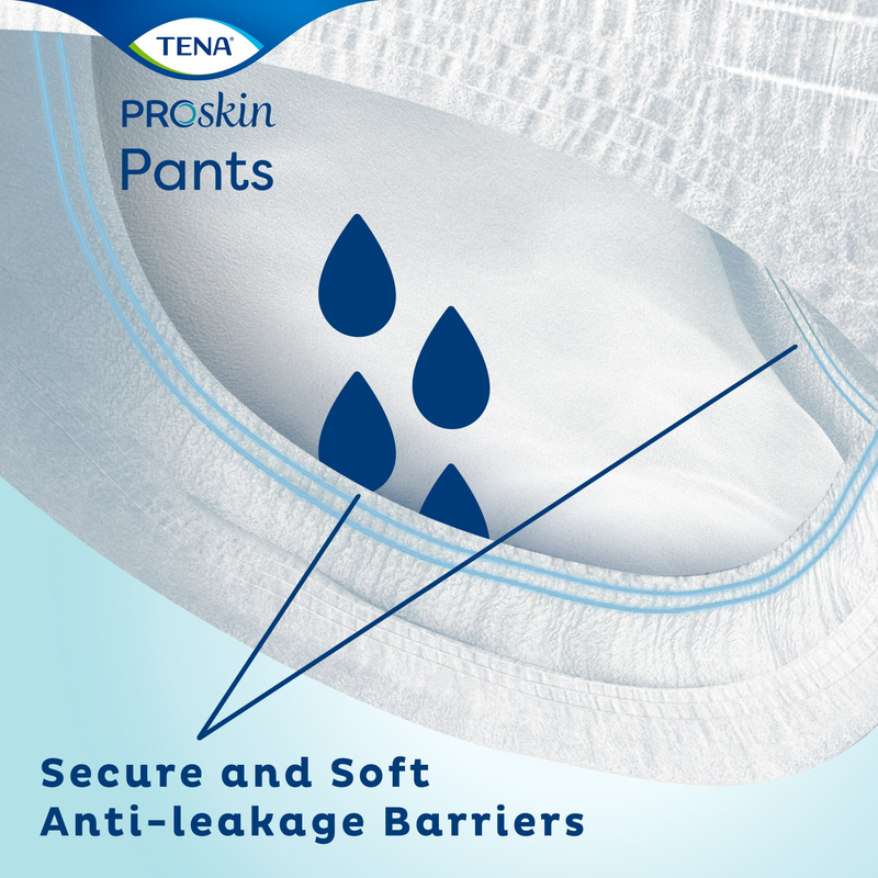 TENA Pants Maxi Large Pull Up Pants (4 Packs of 10 Pull Up Pants)