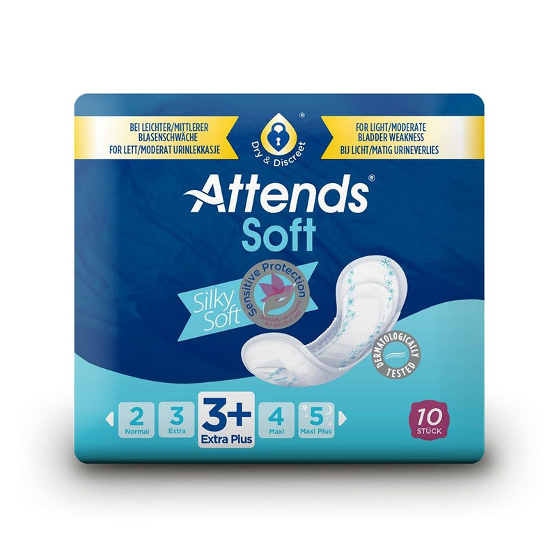 Attends Soft 3+ Extra Plus Incontinence Pads