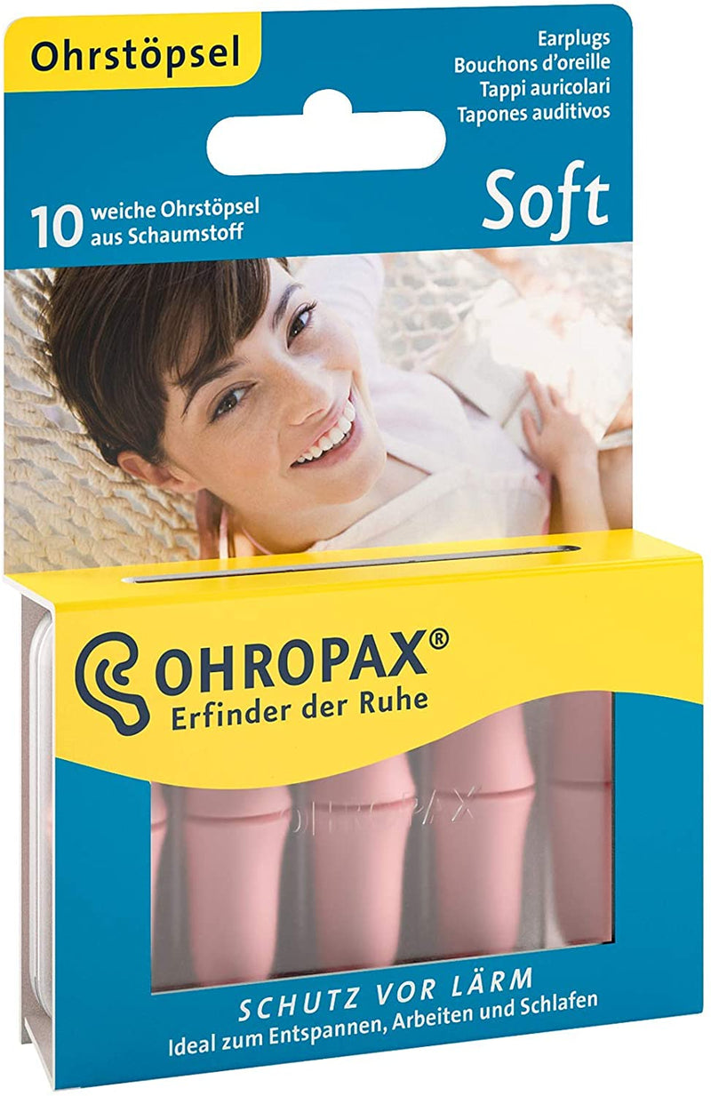 Ohropax Soft Foam Ear Plugs