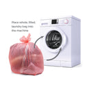 Red Laundry Bags with Soluble Dissolving Strip