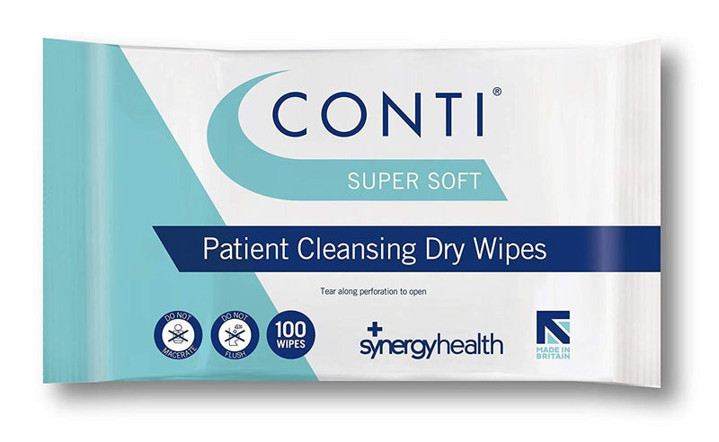 Conti Supersoft Patient Cleansing Dry Wipes