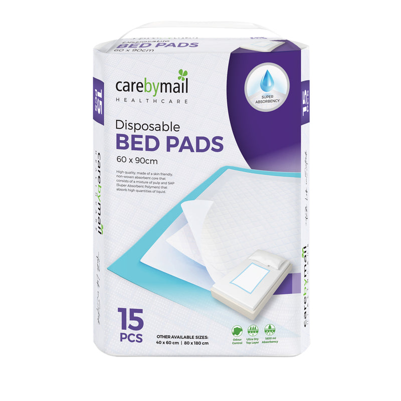 CarebyMail Disposable Incontinence Bed Pads (60x90cm)