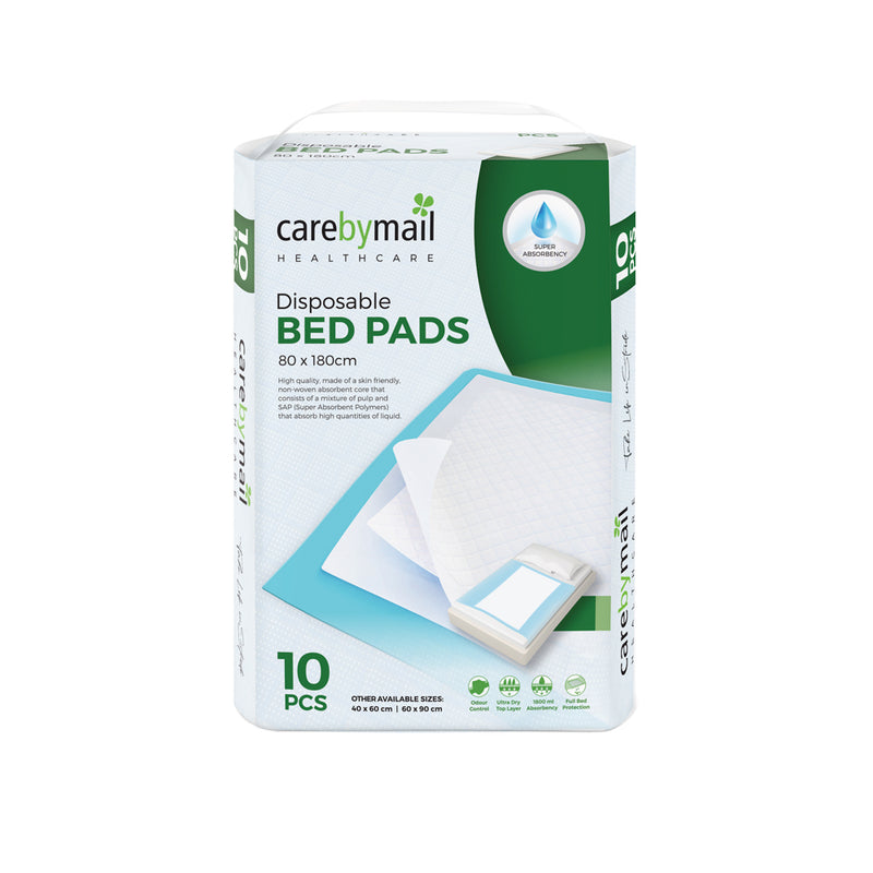 CarebyMail Disposable Incontinence Bed Pads (80x180cm)
