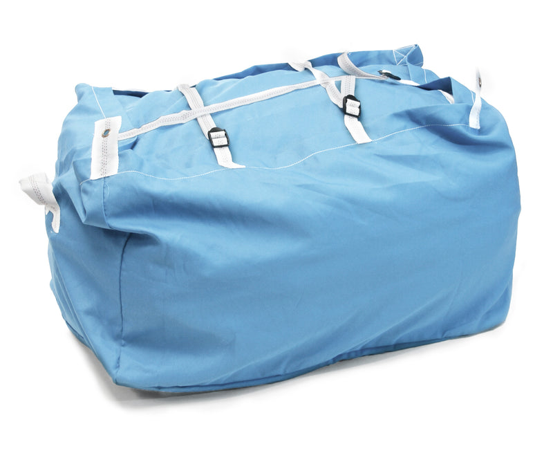 Commercial Linen Laundry Hamper Bag - SKY BLUE